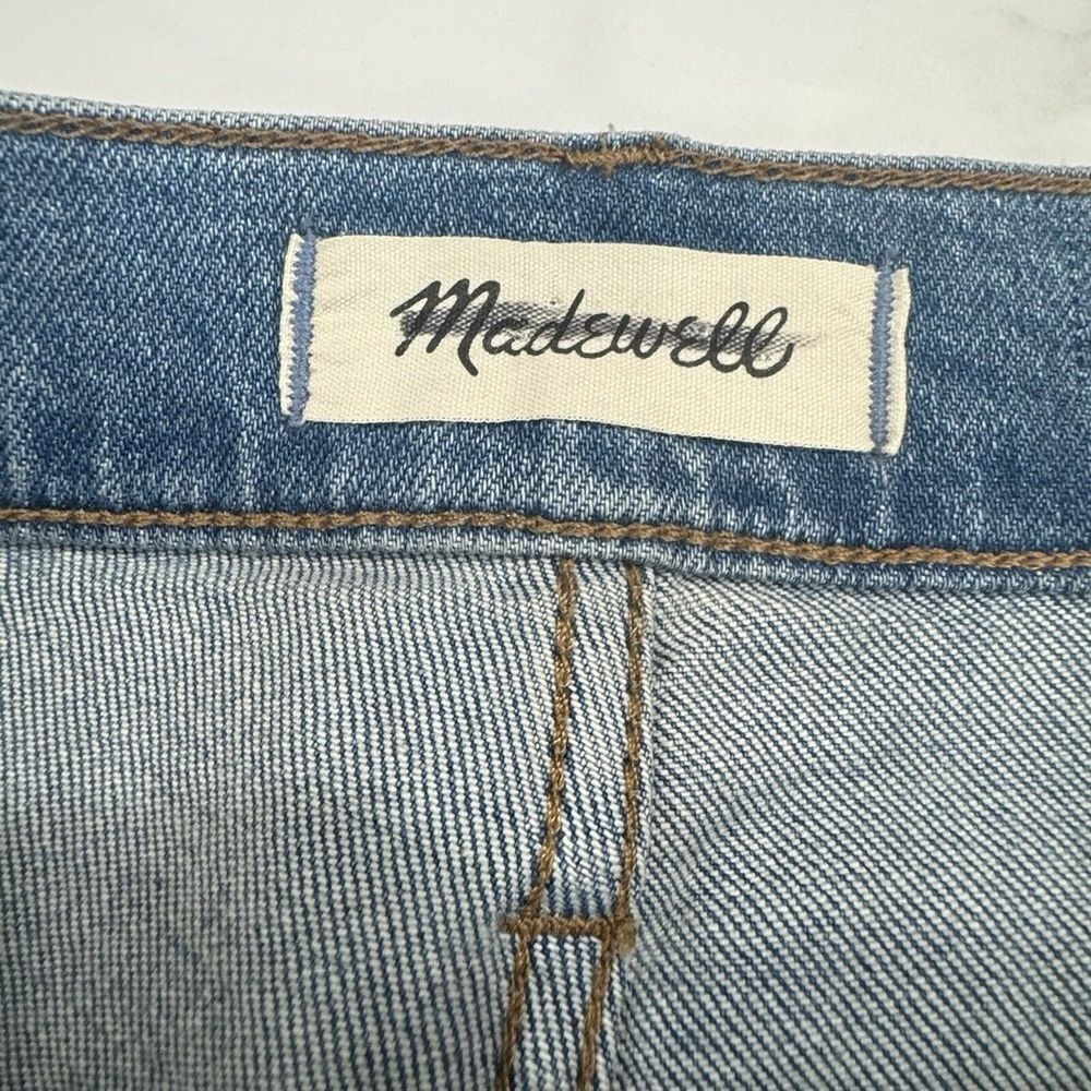 Madewell Perfect Vintage Jeans 28 High‎ Rise Straight Distressed Y2K Denim - Picture 3 of 8